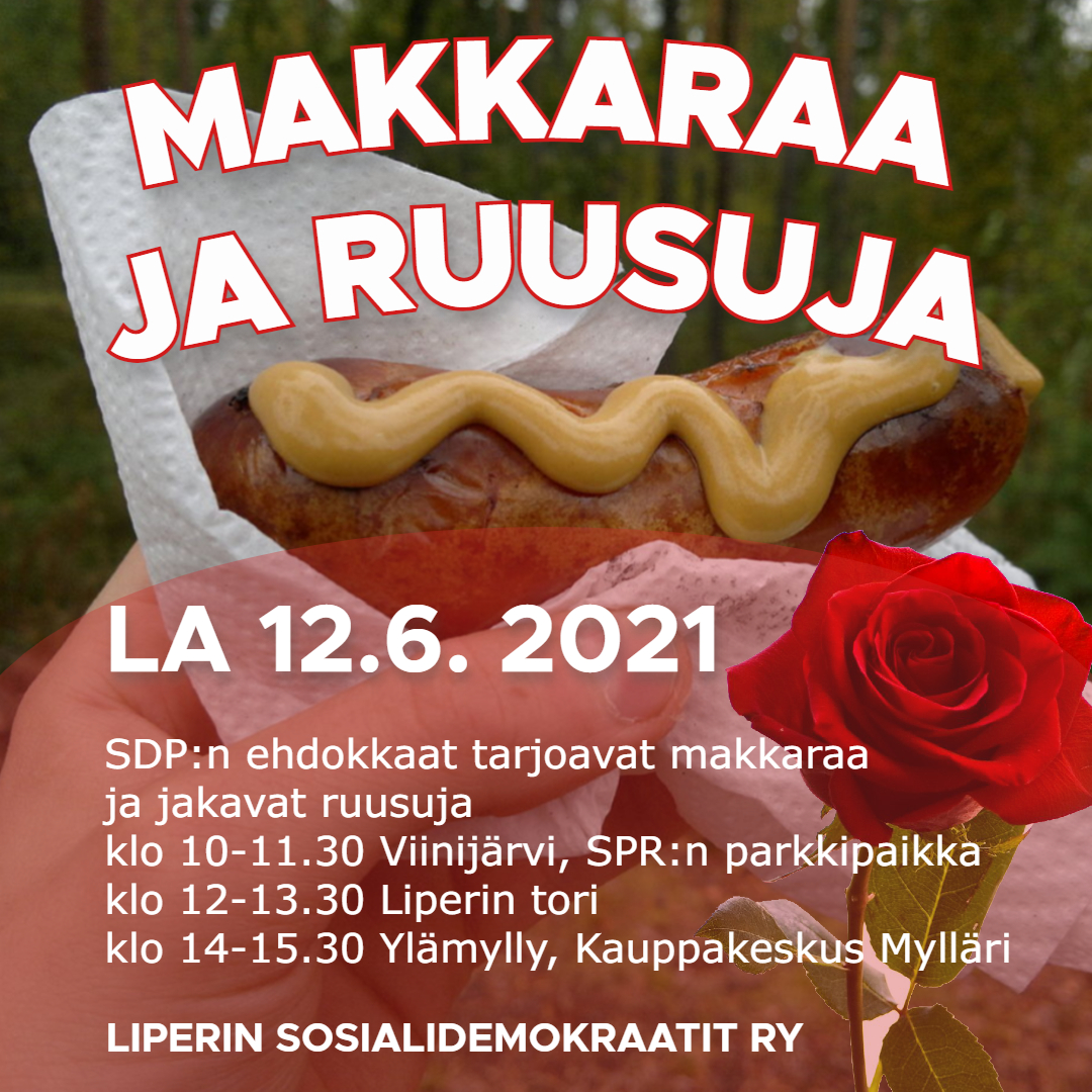MAKKARAA JA RUUSUJA LA 12.6. 2021