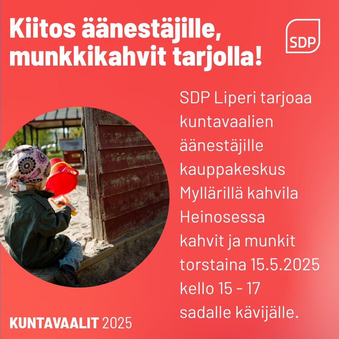 15.5.2025 Myllärillä kiitos kahvit